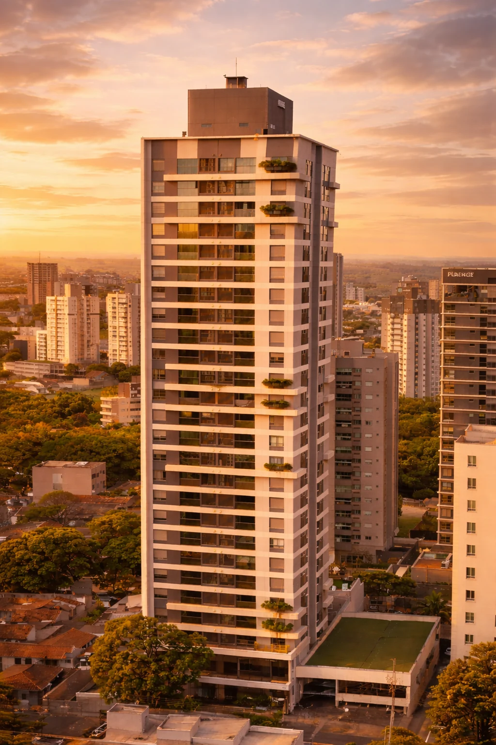 Fachada do Essence Residence